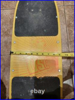 Vintage 1980s Dominion Firefly Retro Complete Old School Skateboard Variflex DSC