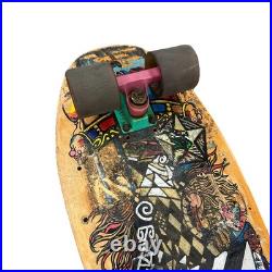 Vintage 1980s H Street DJ Pop Custom Artwork MADD Gear Skateboard