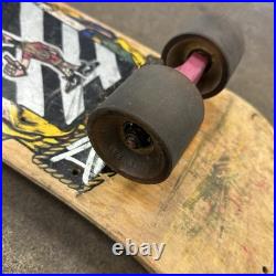 Vintage 1980s H Street DJ Pop Custom Artwork MADD Gear Skateboard