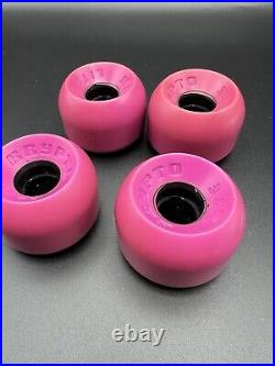 Vintage 1980s NOS KRYPTONICS KRYPTO LITE Skateboard Wheels Rare 80s Powell Pink