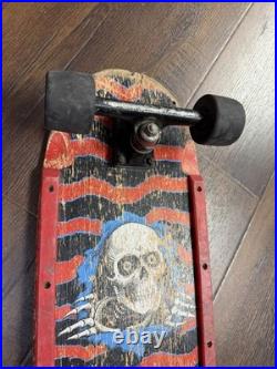 Vintage 1980s Powell Peralta Ripper Skeleton Skateboard Complete Rare Complete