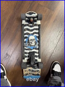 Vintage 1980s Powell Peralta Ripper Skeleton Skateboard Complete Rare HTF Skate