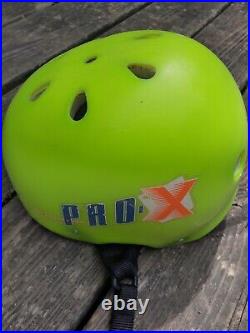Vintage 1980s Pro-tec Pro X Neon Skateboard Helmet Rare Promotional Prototype