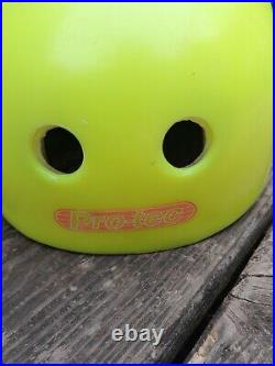 Vintage 1980s Pro-tec Pro X Neon Skateboard Helmet Rare Promotional Prototype