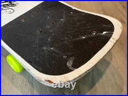 Vintage 1980s Skateboard with Extreme Sports Deck Artwork HEAVY WEAR, SOLD AS IS