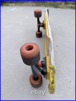 Vintage 1980s Sure-Grip High Voltage Skateboard COMPLETE Rails Tailbone Nosebone