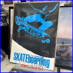 Vintage 1980s Transworld Skateboard Poster