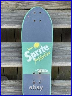 Vintage 1980s VALTERRA SPRITE Promo Skateboard UNUSED