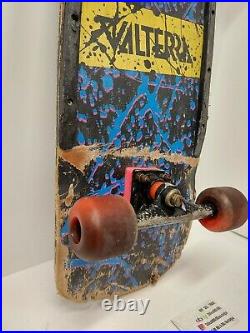 Vintage 1980s Valterra Skateboard Back To The Future Marty McFly Broken Truck