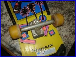 Vintage 1980s Variflex Ollie Skateboard Old School 80s wood COOL