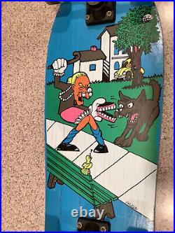 Vintage 1980s Variflex Skateboard Deck Complete Retro