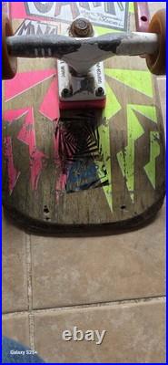 Vintage 1980s Vision Gator Skateboard Mark Rogowski Complete Nice! FREE SHIPPING