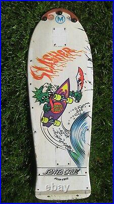 Vintage, 1980s era, Santa Cruz Skateboard, FlipTail model 29-1/4