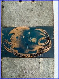 Vintage 1981 Powell Peralta RODNEY MULLEN Pro MUTT Skateboard FREESTYLE Deck 80s