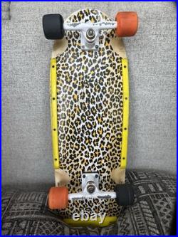 Vintage 1983 OG Vision Animal Skins'Leopard' skateboard NO REISSUE