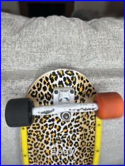 Vintage 1983 OG Vision Animal Skins'Leopard' skateboard NO REISSUE