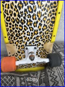 Vintage 1983 OG Vision Animal Skins'Leopard' skateboard NO REISSUE