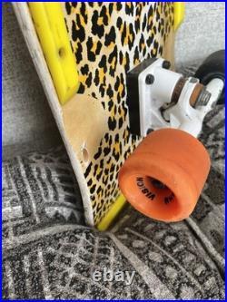 Vintage 1983 OG Vision Animal Skins'Leopard' skateboard NO REISSUE