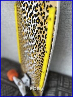 Vintage 1983 OG Vision Animal Skins'Leopard' skateboard NO REISSUE
