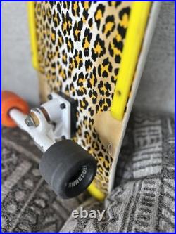 Vintage 1983 OG Vision Animal Skins'Leopard' skateboard NO REISSUE