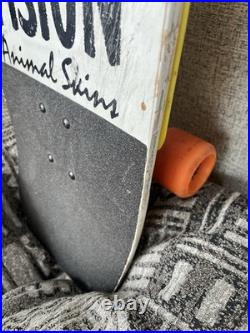 Vintage 1983 OG Vision Animal Skins'Leopard' skateboard NO REISSUE