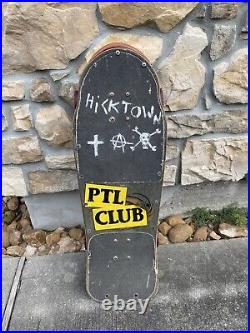 Vintage 1983 Powell Peralta Original Tony Hawk Skateboard Deck Bones Brigade 80s