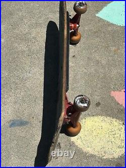 Vintage 1983 Powell Peralta Tony Hawk Skateboard Complete All Original Tracker