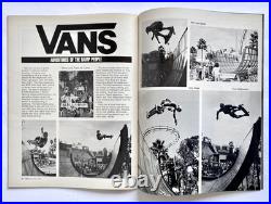 Vintage 1983 Trans-World Skateboarding Magazine First Issue Vol 1 No 1 Tony Hawk Vintage 1983 Trans-World Skateboarding Magazine First Issue Vol 1 No 1 Tony Hawk