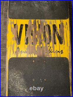 Vintage 1983 Vision Animal Skins Lizard Snake Skateboard OG 80s Rare Sims Gull