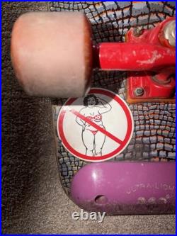 Vintage 1983 Vision Animal Skins Lizard Snake Skateboard OG 80s Rare Sims Gull
