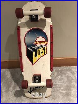 Vintage 1984 OG Variflex Allen Losi complete skateboard powell peralta sims alva