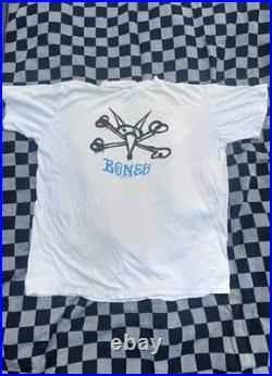 Vintage 1984 Powell Peralta Bones Brigade Tee- Purple Contrast Single Stitch Vintage 1984 Powell Peralta Bones Brigade Tee- Purple Contrast Single Stitch