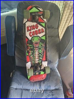 Vintage 1984 Valterra King Cobra Skateboard Complete 30 Vintage 1984 Valterra King Cobra Skateboard Complete 30