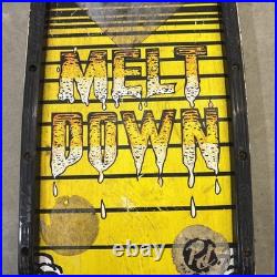 Vintage 1984 Valterra Skateboard Melt Down Complete Skateboard