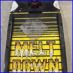 Vintage 1984 Valterra Skateboard Melt Down Complete Skateboard