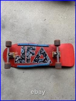 Vintage 1985 JFA Skateboard Original Independent Trucks & Powell Peralta Wheels