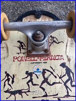 Vintage 1985 Powell Peralta Skateboard Lance Montain Complete
