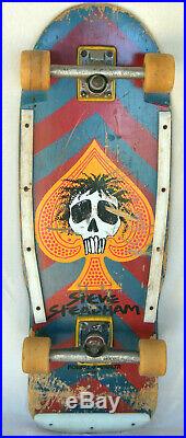 Vintage 1985 Powell Peralta Steve Steadham Complete Skateboard Indy's Rat Bones