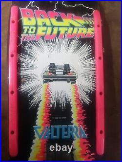 Vintage 1985 VALTERRA BACK TO THE FUTURE Skateboard Bottom Deck Graphic Vintage 1985 VALTERRA BACK TO THE FUTURE Skateboard Bottom Deck Graphic