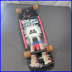 Vintage 1985 VALTERRA BACK TO THE FUTURE Skateboard Bottom Deck Graphic