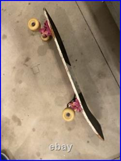 Vintage 1985 Vision Hippie Stick skateboard Gullwing Sims 63 Old Ghosts