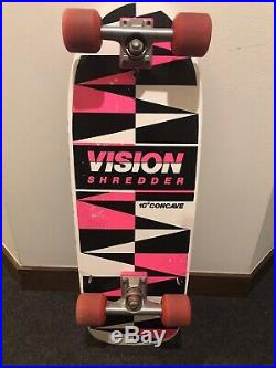 Vintage 1985 Vision Shredder skateboard Complete NOS Powell Peralta Vision Deck