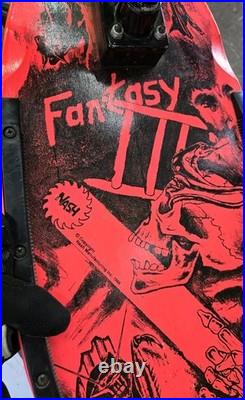 Vintage 1986 Nash Fantasy 3 III RARE Skateboard Original