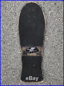 Vintage 1986 Santa Cruz Skateboards Psychotic Eyes Deck Grosso Kendall Jessee