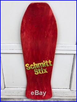 Vintage 1986 Schmitt Stix Jeff Grosso Ragdoll/Blocks Skateboard Deck NOS Rare