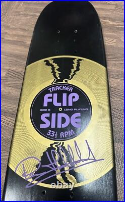 Vintage 1986 Tracker Per Holknekt Flip Side Freestyle Skateboard OG