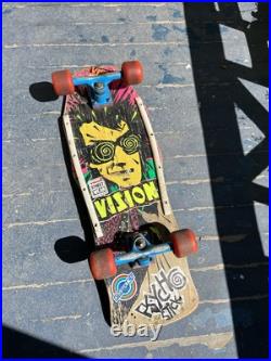 Vintage 1986 Vision Psycho Stick Skateboard 30 Inch Gull Wing Super Pro III Vintage 1986 Vision Psycho Stick Skateboard 30 Inch Gull Wing Super Pro III