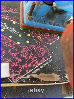 Vintage 1986 Vision Psycho Stick Skateboard 30 Inch Gull Wing Super Pro III Vintage 1986 Vision Psycho Stick Skateboard 30 Inch Gull Wing Super Pro III