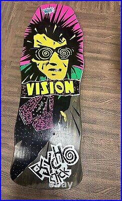 Vintage 1986 Vision Psycho Stick Skateboard Deck Rare OG