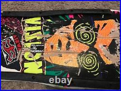 Vintage 1986 Vision Psycho Stick Skateboard Deck Rare OG Tracker Trucks Bones
